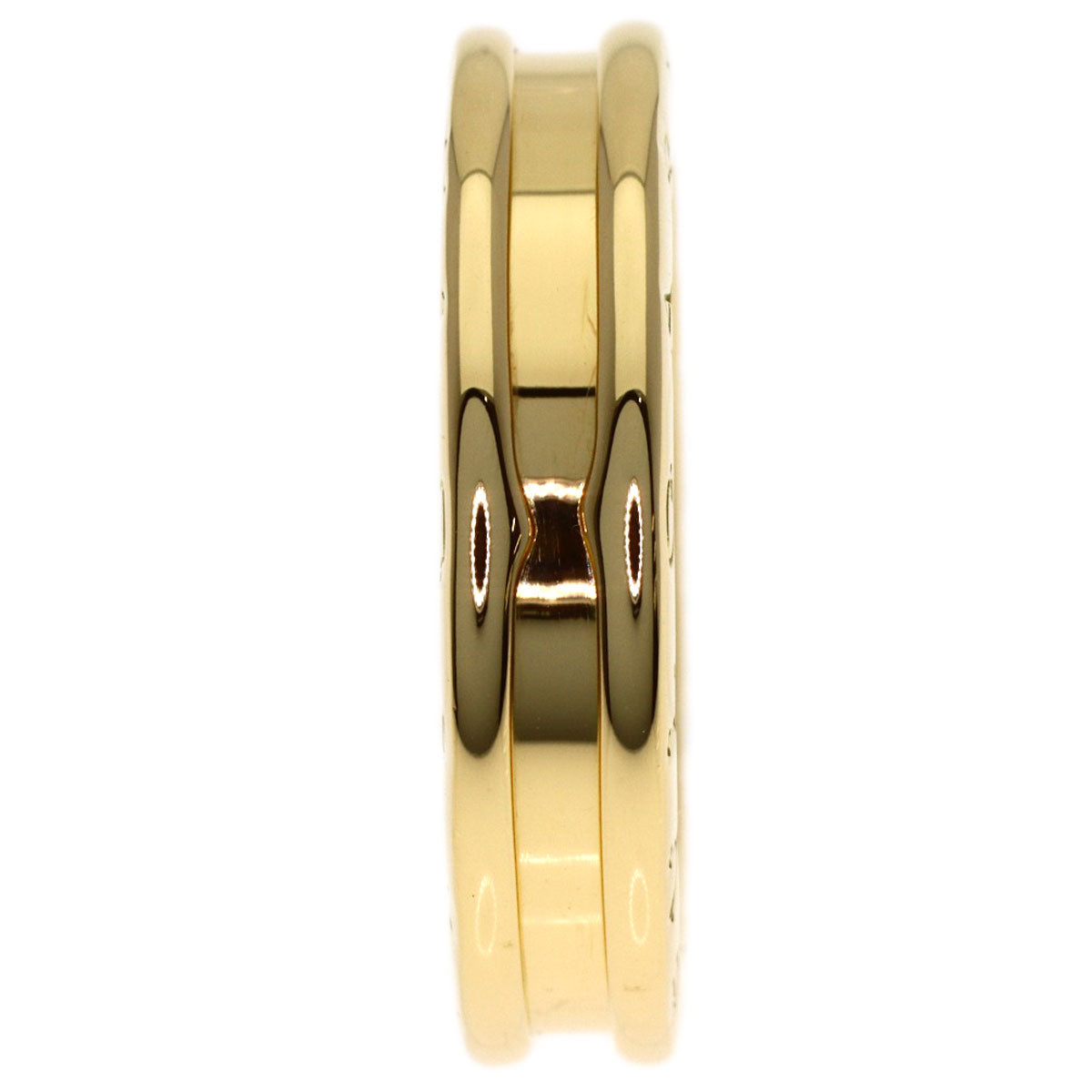 BVLGARI B.zero1 1 band #51 Ring K18 Yellow Gold Ladies [Used]
