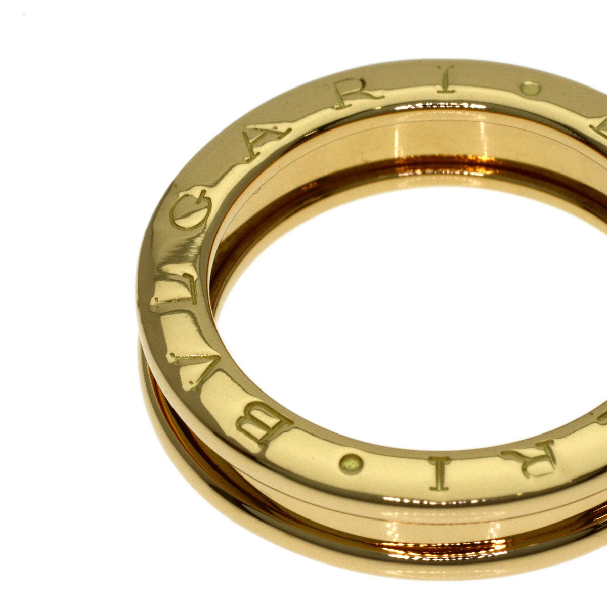 BVLGARI B.zero1 1 band #51 Ring K18 Yellow Gold Ladies [Used]