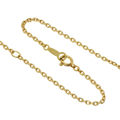 MIKIMOTO Pearl Pearl Enamel Diamond Necklace K18 Yellow Gold Ladies [Used]