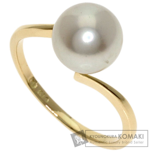 MIKIMOTO Pearl Pearl Ring K14 Yellow Gold Ladies [Used]