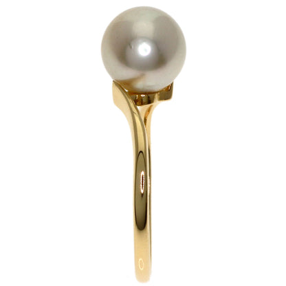 MIKIMOTO Pearl Pearl Ring K14 Yellow Gold Ladies [Used]