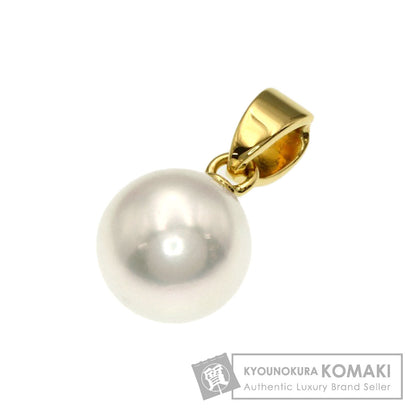 MIKIMOTO Pearl Pearl Pendant top K18 Yellow Gold Ladies [Used]