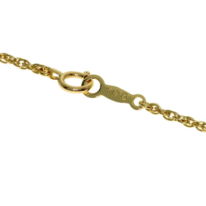 MIKIMOTO Pearl Pearl Diamond Necklace K18 Yellow Gold Ladies [Used]