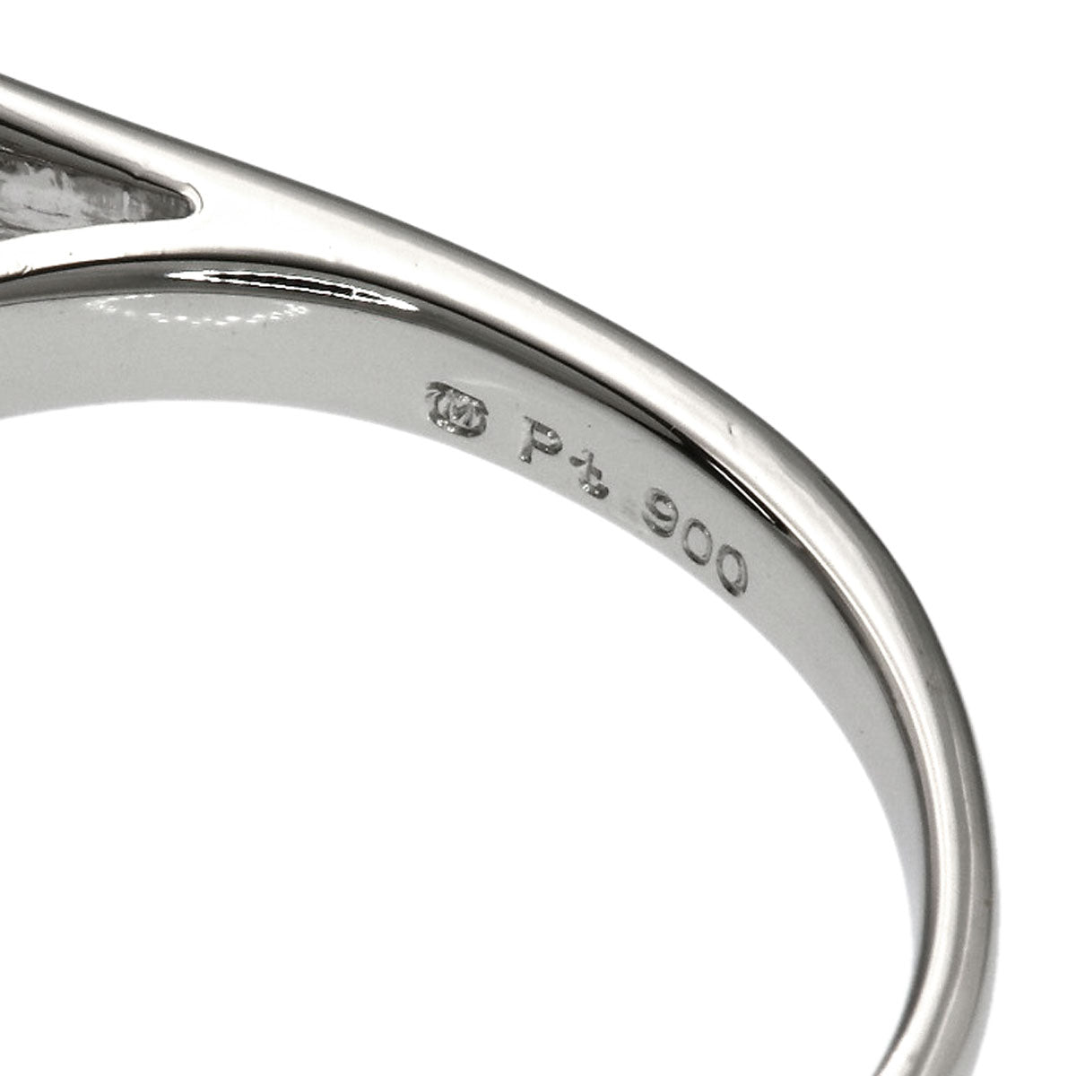 MIKIMOTO Pearl Pearl Diamond Ring Platinum PT900 Ladies [Used]
