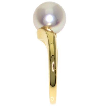 MIKIMOTO Pearl Pearl Ring K18 Yellow Gold Ladies [Used]