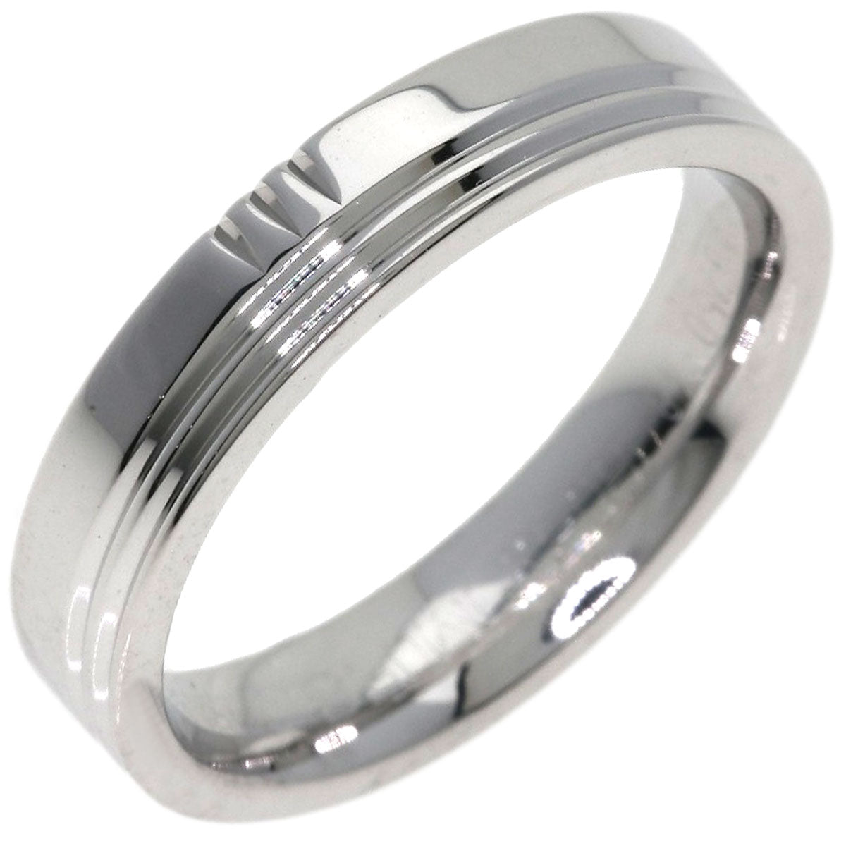 HERMES Alliance Kelly #48 Ring K18 White Gold Ladies [Used]