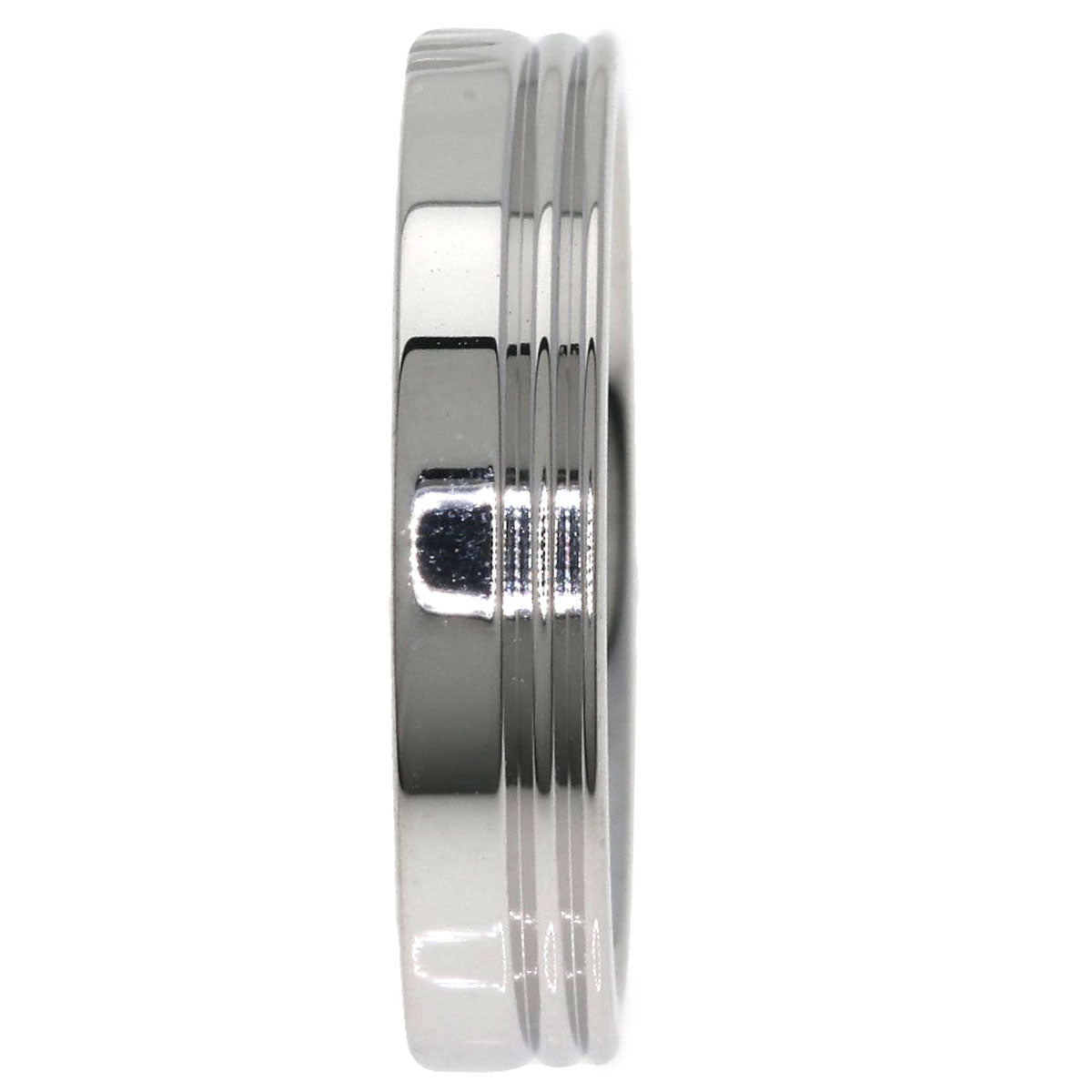 HERMES Alliance Kelly #48 Ring K18 White Gold Ladies [Used]