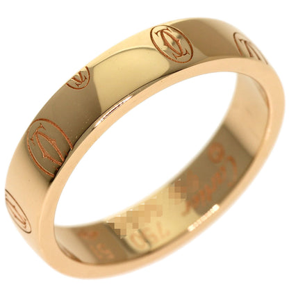 CARTIER Happy birthday # 51 Ring K18 Pink Gold Ladies [Used]