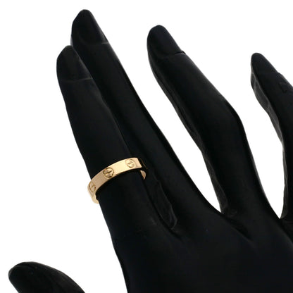 CARTIER love ring #46 Ring K18 Pink Gold Ladies [Used]