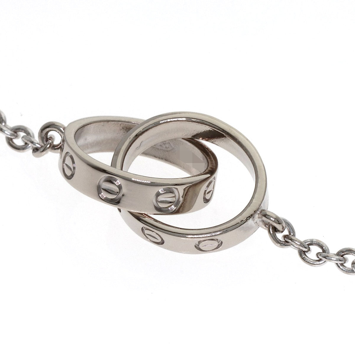 CARTIER baby love Bracelet K18 White Gold Ladies [Used]