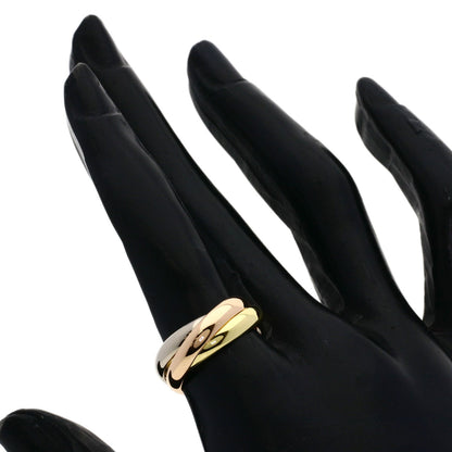 CARTIER Trinity #51 Ring K18 Yellow Gold K18 White GoldLadies [Used]