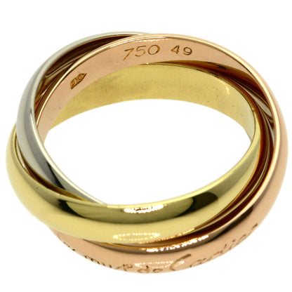 CARTIER Trinity #49 Ring K18 Yellow Gold K18 White GoldLadies [Used]