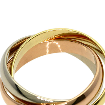 CARTIER Trinity #49 Ring K18 Yellow Gold K18 White GoldLadies [Used]