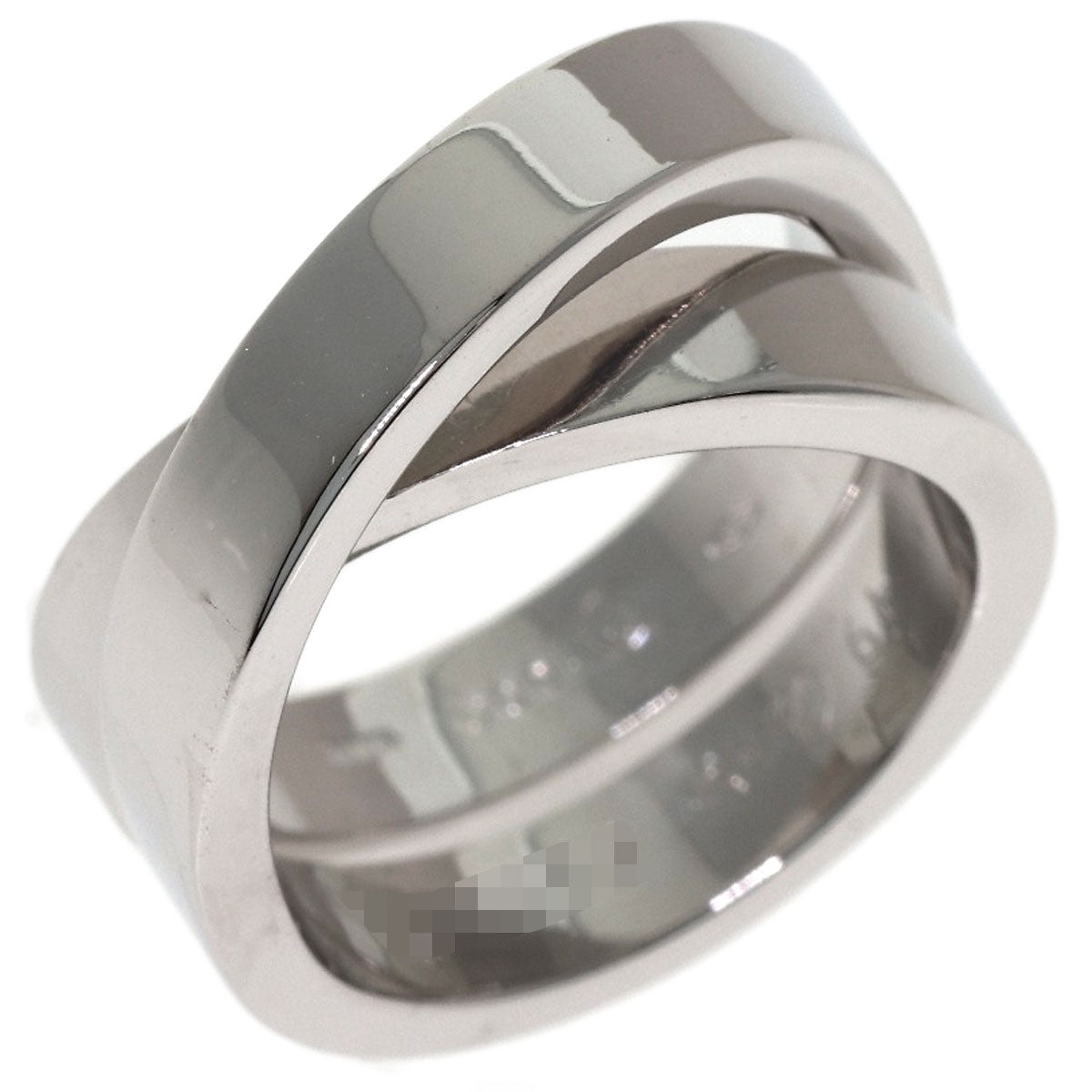 CARTIER Paris ring # 49 Ring K18 White Gold Ladies [Used]