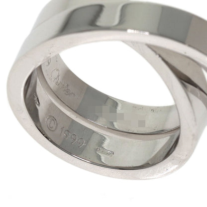 CARTIER Paris ring # 49 Ring K18 White Gold Ladies [Used]