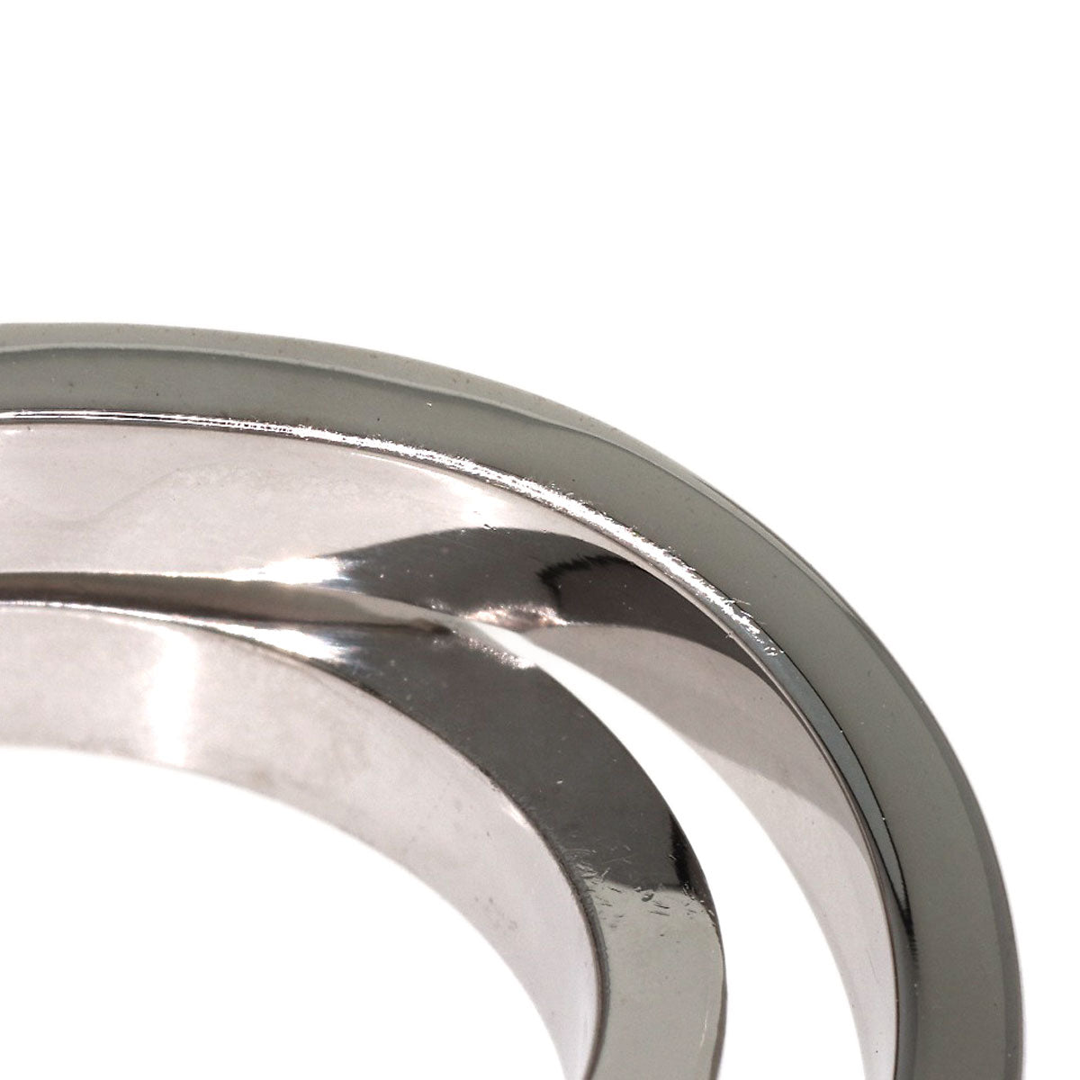 CARTIER Paris ring # 49 Ring K18 White Gold Ladies [Used]