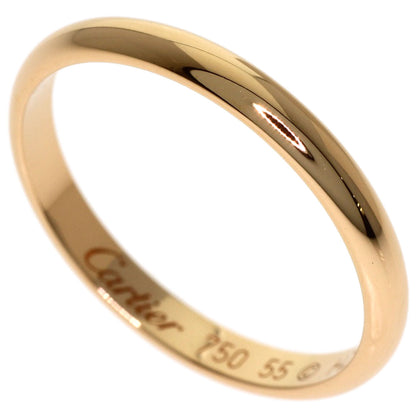 CARTIER Wedding #55 Ring K18 Pink Gold Ladies [Used]