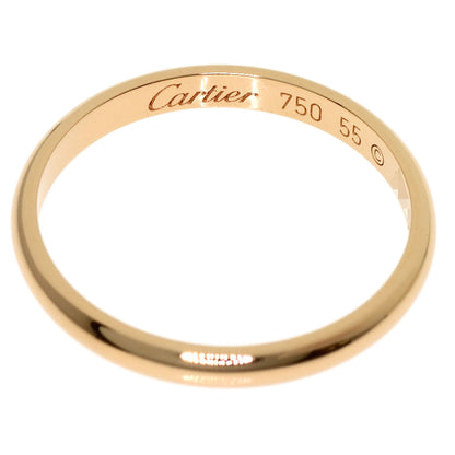 CARTIER Wedding #55 Ring K18 Pink Gold Ladies [Used]