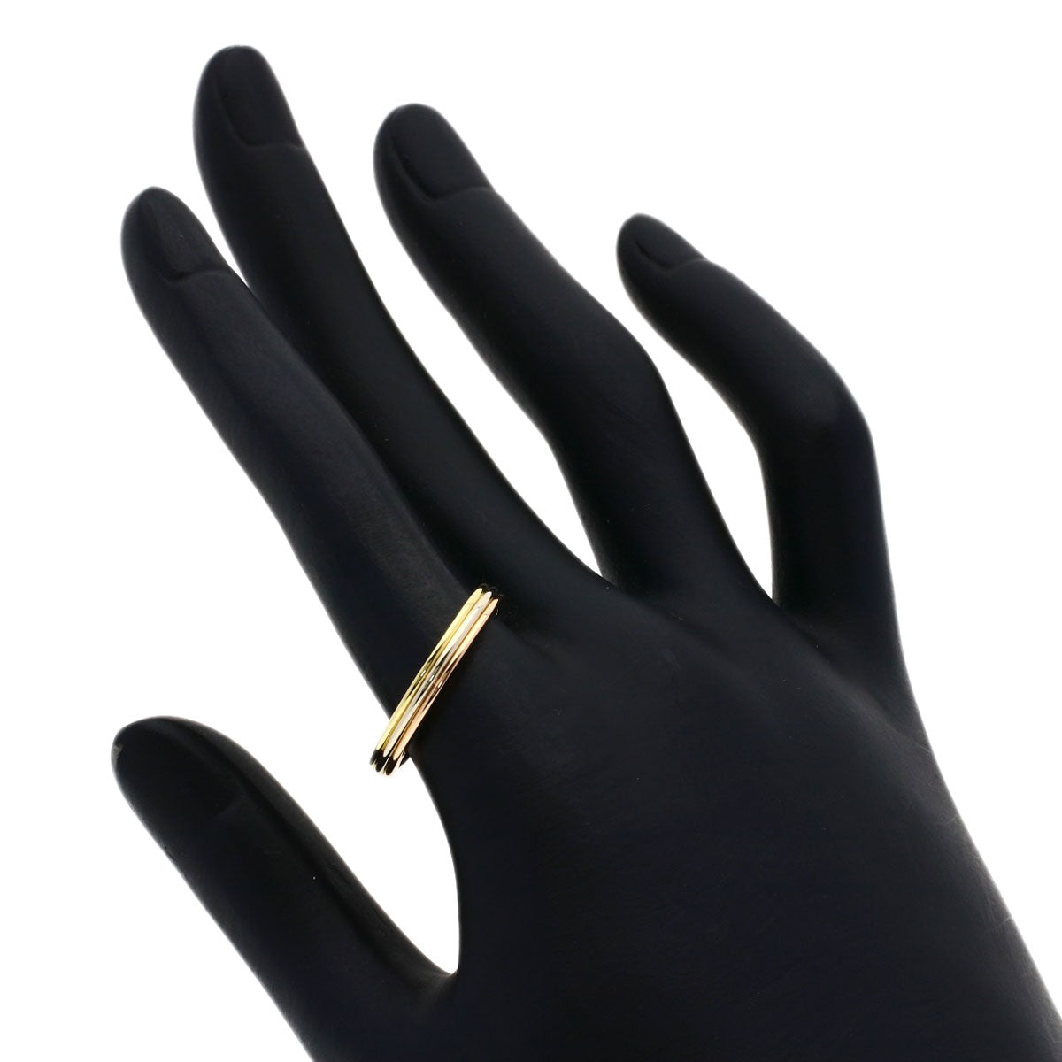 CARTIER Three colors # 58 Ring K18 Yellow Gold 18K Pink GoldLadies [Used]
