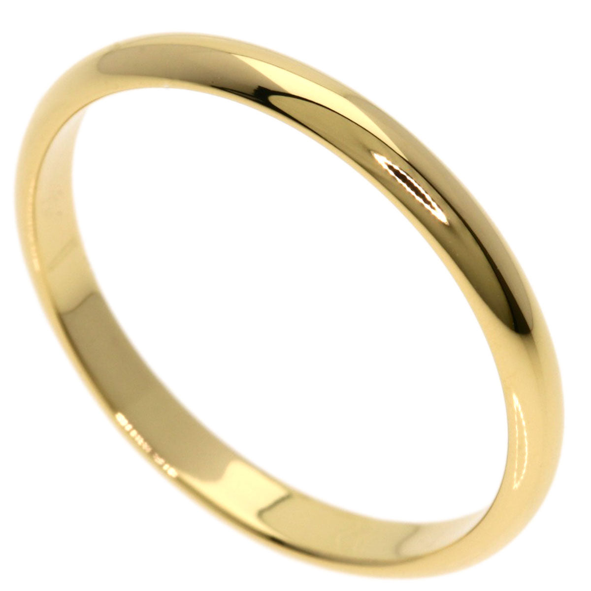 CARTIER Wedding #58 Ring K18 Yellow Gold Ladies [Used]