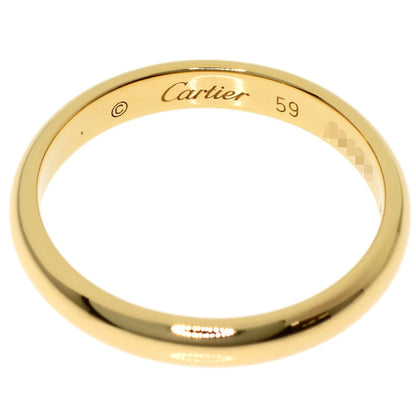 CARTIER Wedding # 59 Ring K18 Yellow Gold Ladies [Used]