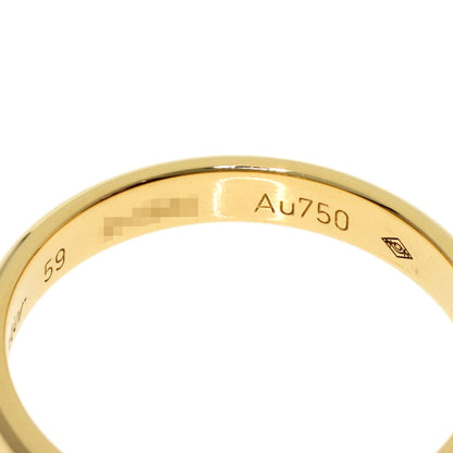 CARTIER Wedding # 59 Ring K18 Yellow Gold Ladies [Used]