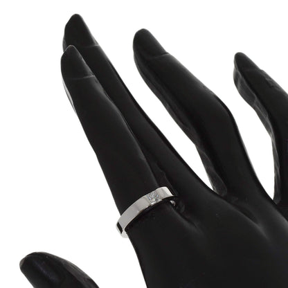 CARTIER Tank ring Diamond # 51 Ring K18 White Gold Ladies [Used]