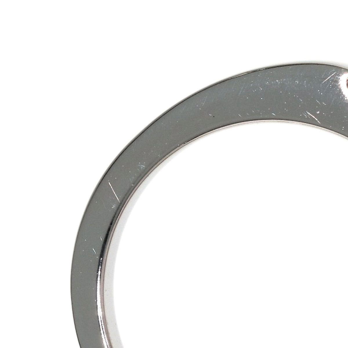 CARTIER Tank ring Diamond # 51 Ring K18 White Gold Ladies [Used]