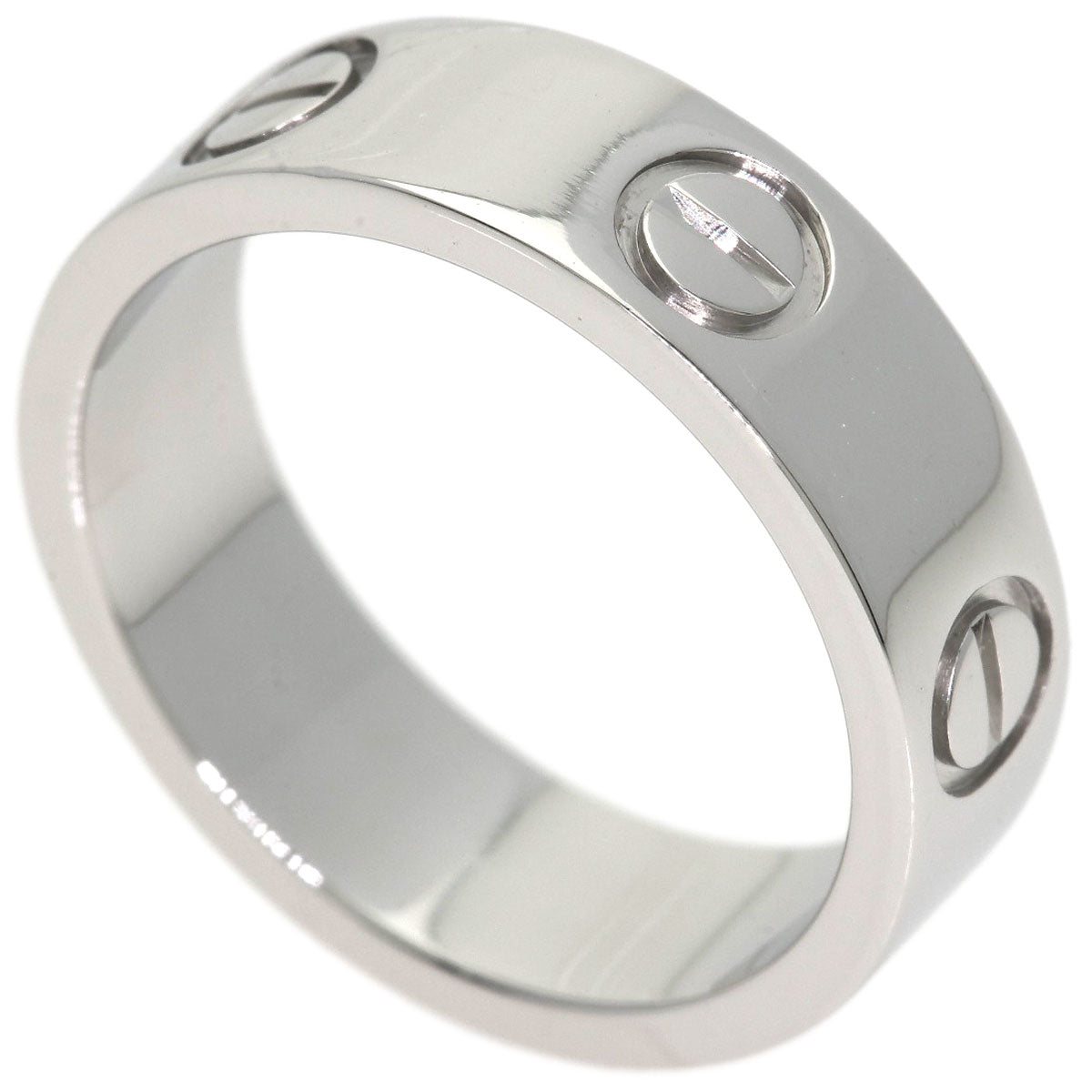 CARTIER love ring #50 Ring Platinum PT950 Ladies [Used]