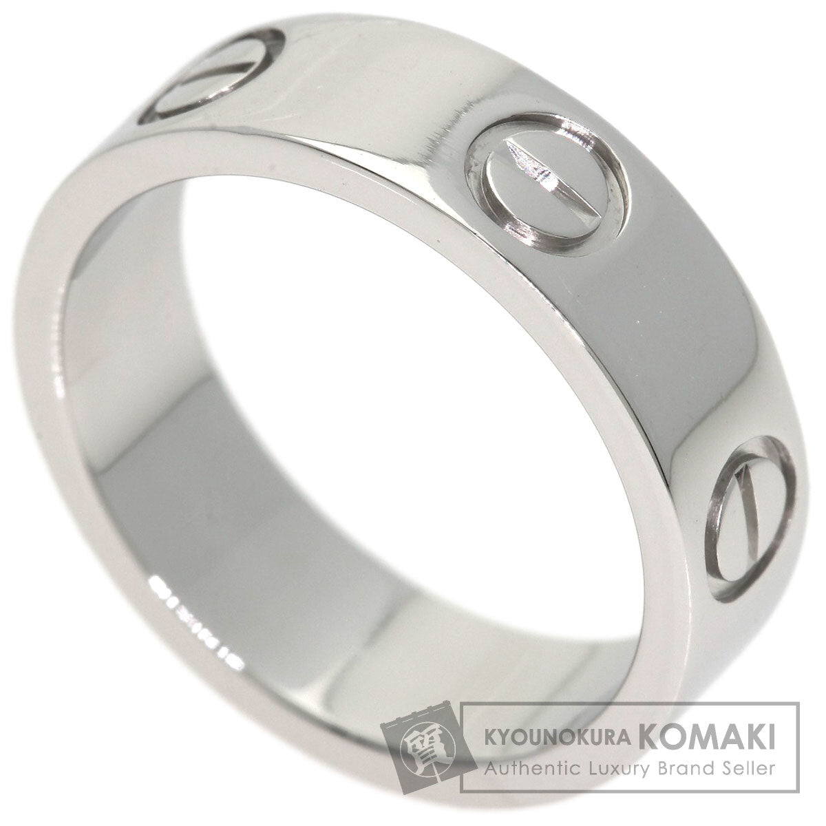 CARTIER love ring #50 Ring Platinum PT950 Ladies [Used]