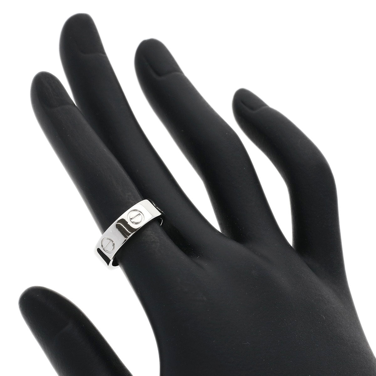 CARTIER love ring #50 Ring Platinum PT950 Ladies [Used]