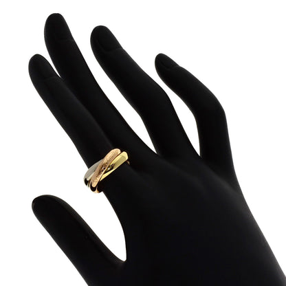 CARTIER Trinity #51 Ring K18 Yellow Gold 18K Pink GoldLadies [Used]