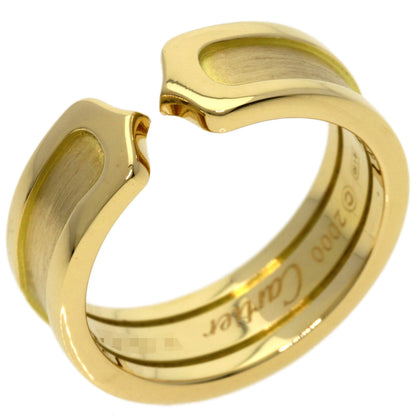 CARTIER C2 Ring SM #53 Ring K18 Yellow Gold Ladies [Used]
