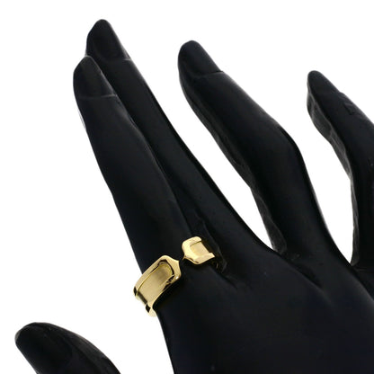 CARTIER C2 Ring SM #53 Ring K18 Yellow Gold Ladies [Used]