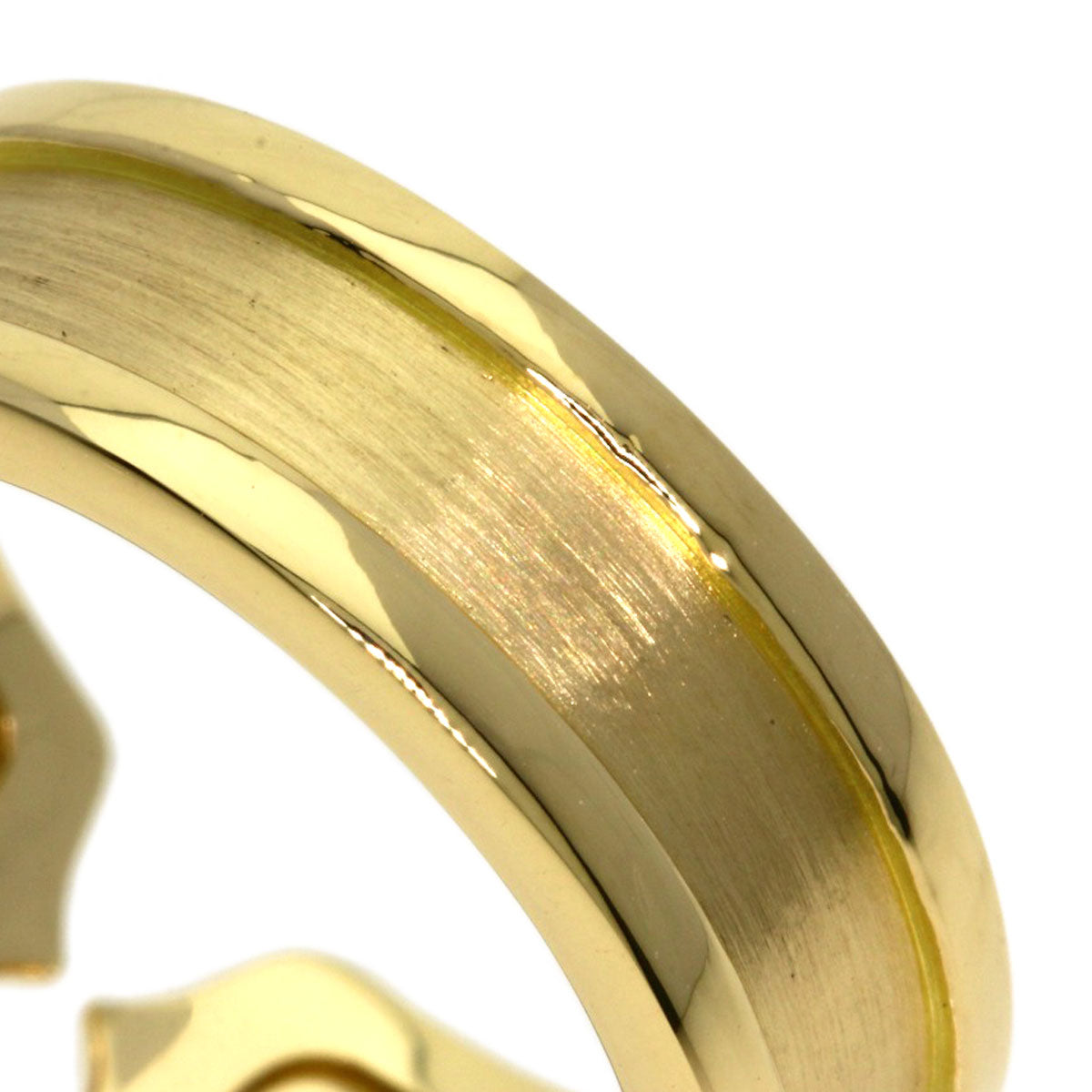 CARTIER C2 Ring SM #53 Ring K18 Yellow Gold Ladies [Used]