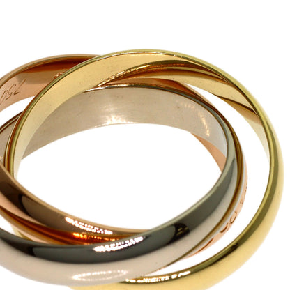 CARTIER Trinity #50 Ring K18 Yellow Gold K18 White GoldLadies [Used]