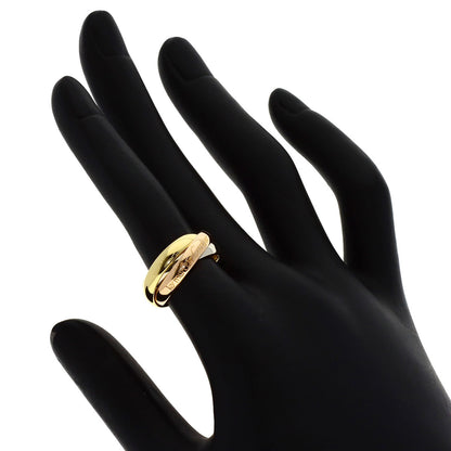 CARTIER Trinity #49 Ring K18 Yellow Gold 18K Pink GoldLadies [Used]