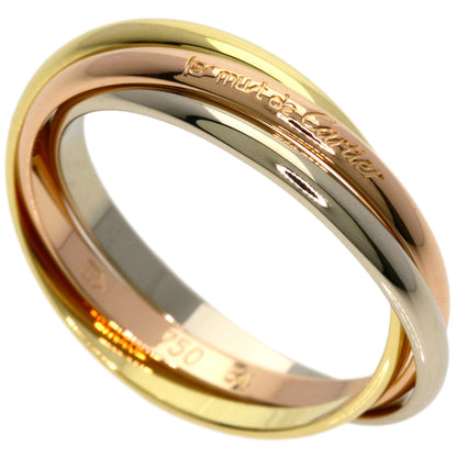 CARTIER Trinity XS #54 Ring K18 Yellow Gold K18 White GoldLadies [Used]