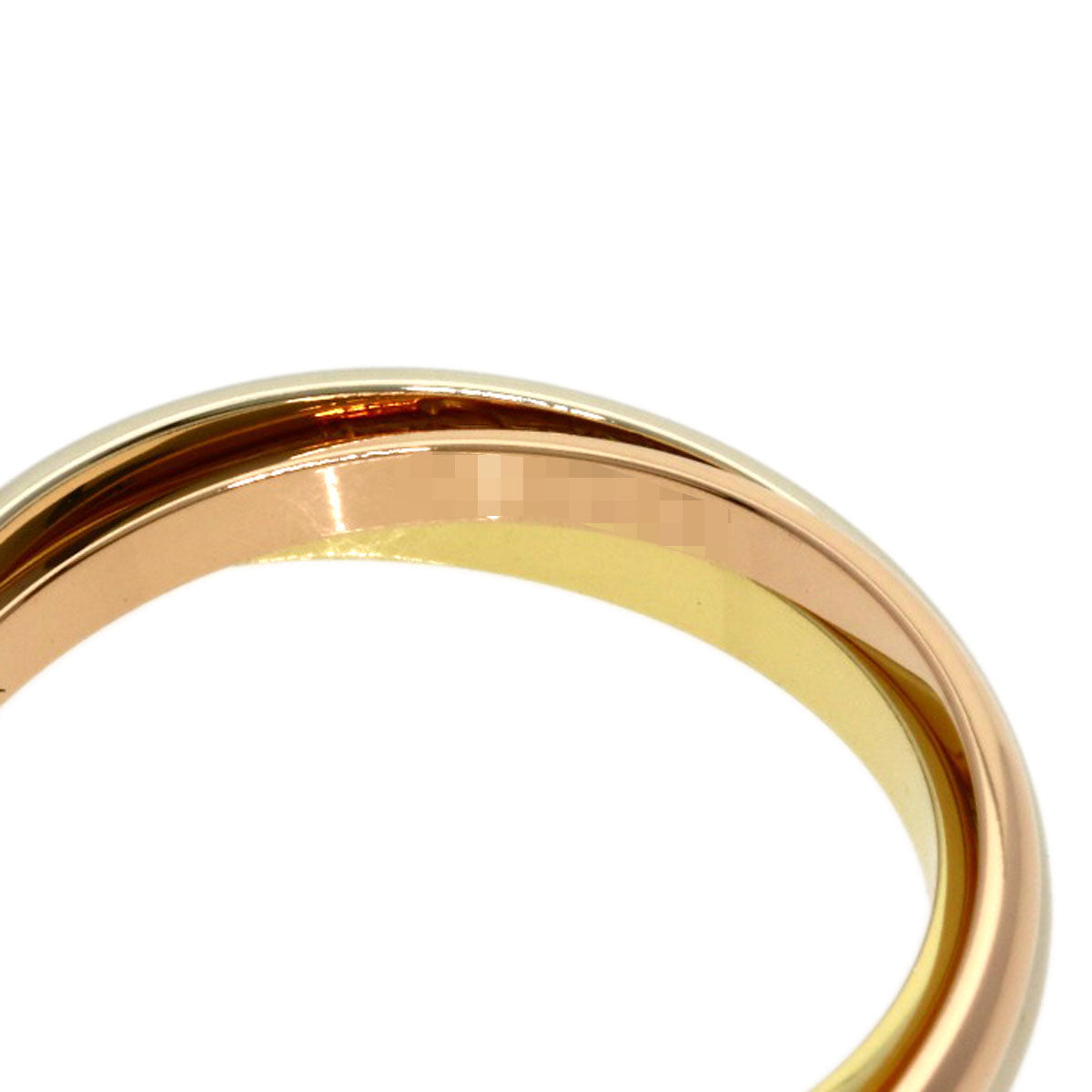CARTIER Trinity XS #54 Ring K18 Yellow Gold K18 White GoldLadies [Used]