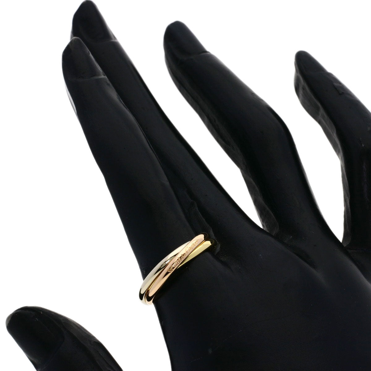 CARTIER Trinity XS #54 Ring K18 Yellow Gold K18 White GoldLadies [Used]