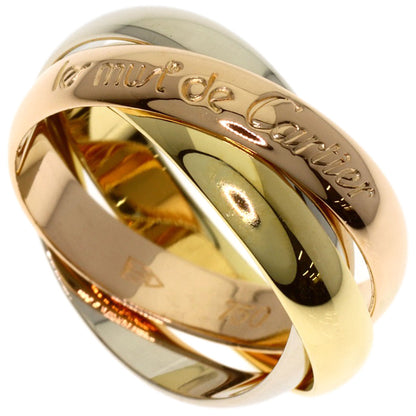 CARTIER Trinity #47 Ring K18 Yellow Gold 18K Pink GoldLadies [Used]