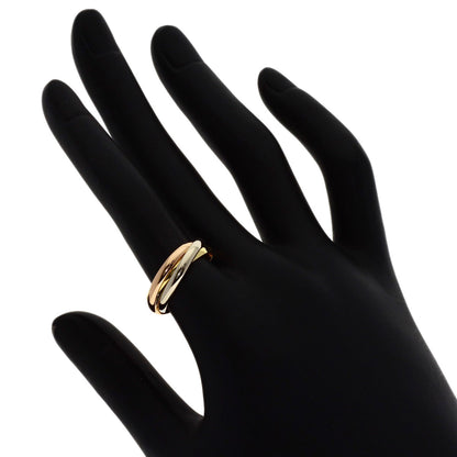 CARTIER Trinity SM #52 Ring K18 Yellow Gold 18K Pink GoldLadies [Used]