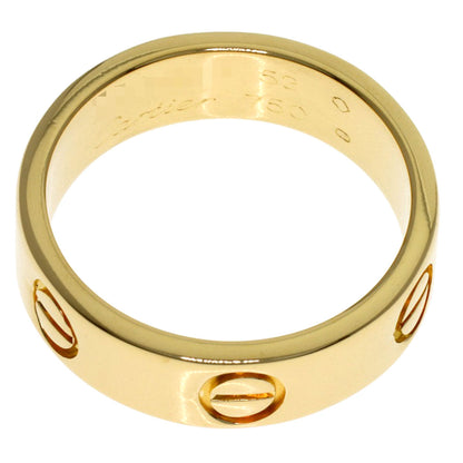CARTIER love ring #52 Ring K18 Yellow Gold Ladies [Used]