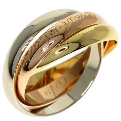 CARTIER Trinity #54 Ring K18 Yellow Gold K18 White GoldLadies [Used]