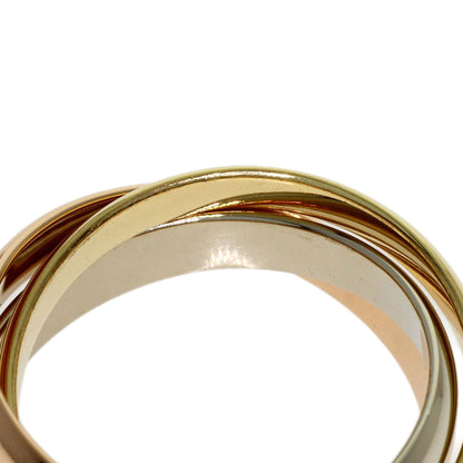 CARTIER Trinity #54 Ring K18 Yellow Gold K18 White GoldLadies [Used]