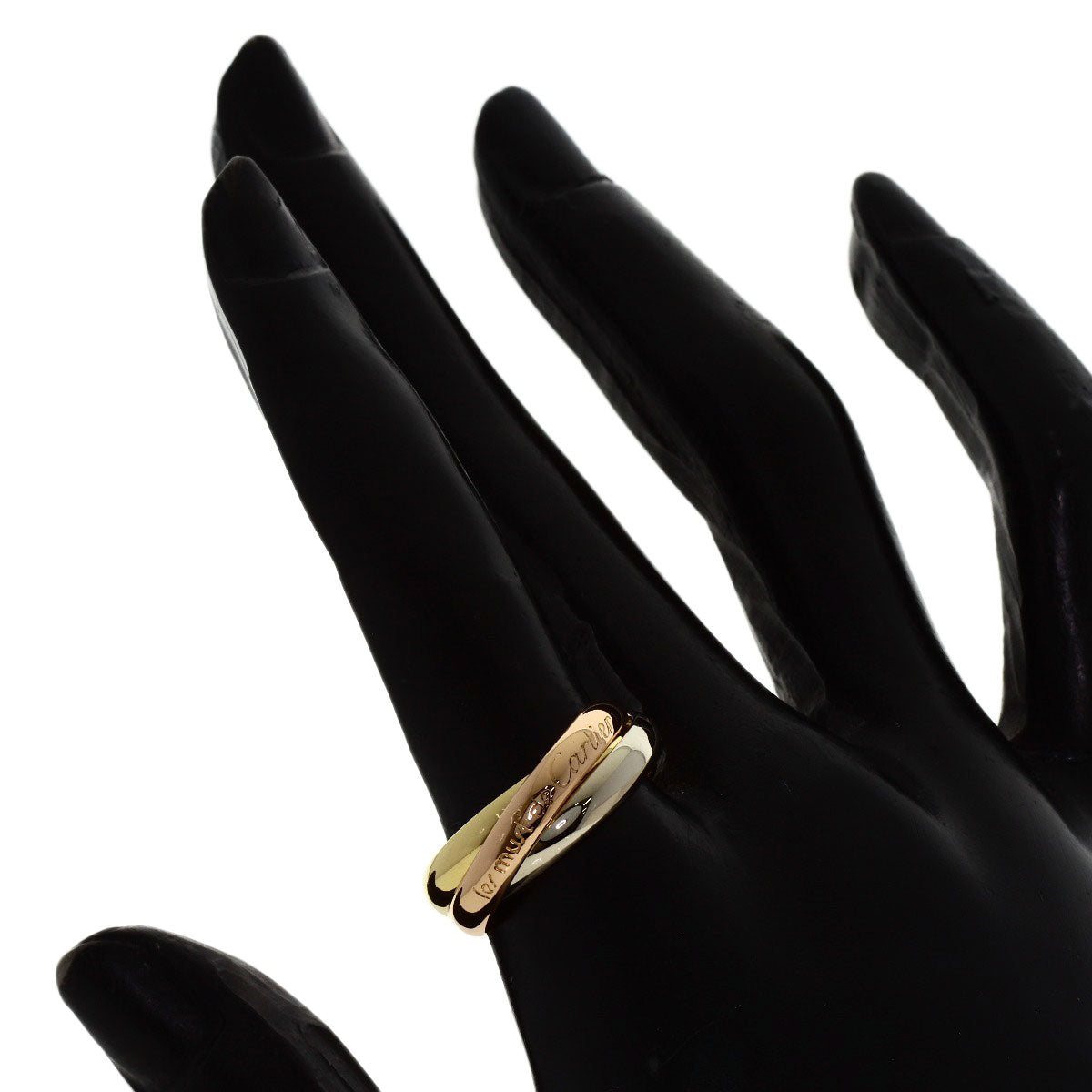 CARTIER Trinity #54 Ring K18 Yellow Gold K18 White GoldLadies [Used]