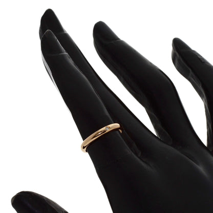 CARTIER Wedding 1P Diamond #47 Ring K18 Pink Gold Ladies [Used]