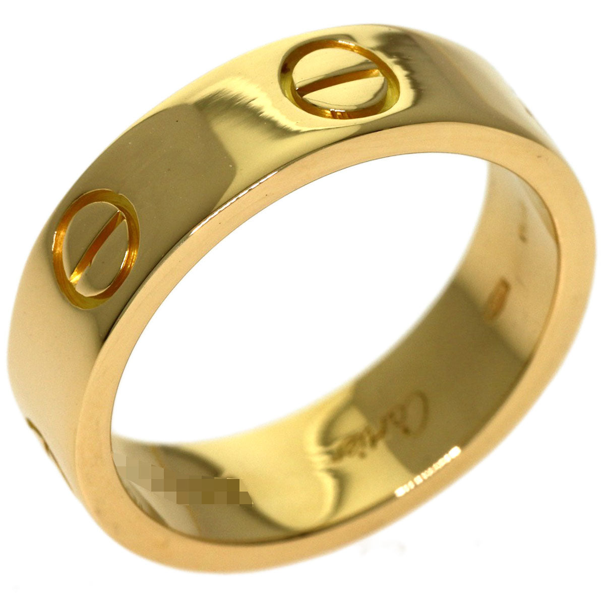 CARTIER love ring #54 Ring K18 Yellow Gold Ladies [Used]