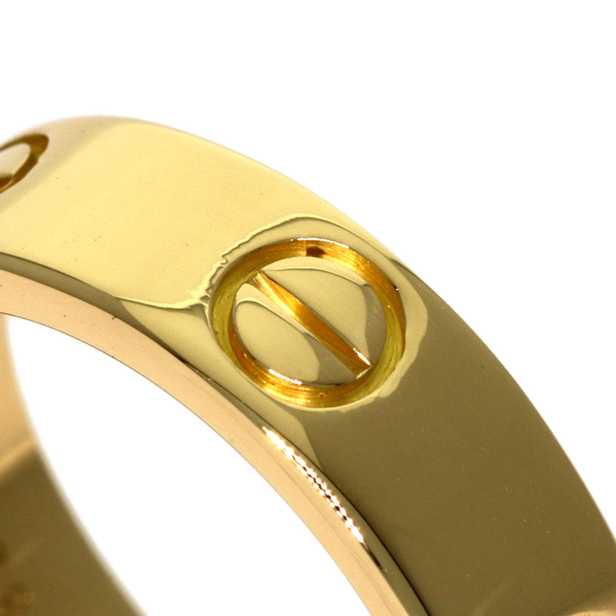 CARTIER love ring #54 Ring K18 Yellow Gold Ladies [Used]