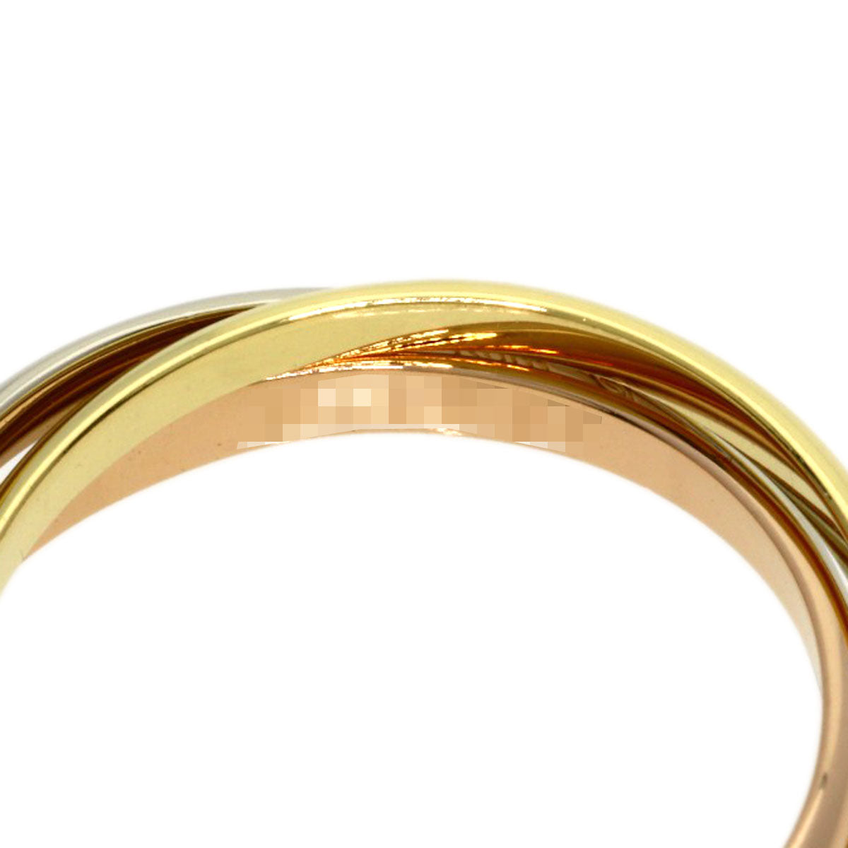 CARTIER Trinity XS #51 Ring K18 Yellow Gold K18 White GoldLadies [Used]